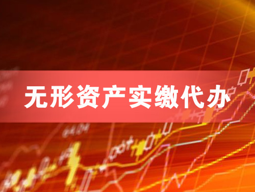化州无形资产实缴资本代办