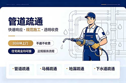 化州管道疏通