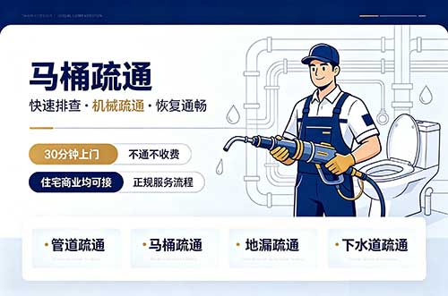 化州马桶疏通