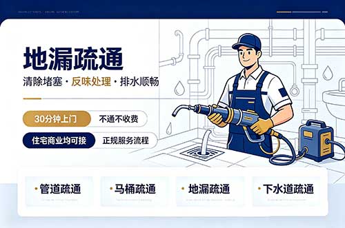化州地漏疏通